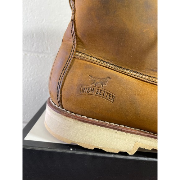 Irish Setter Wingshooter 83622 Steel Toe‎ Work Boots Brown Nubuck Men\'s US 13 D main image 10